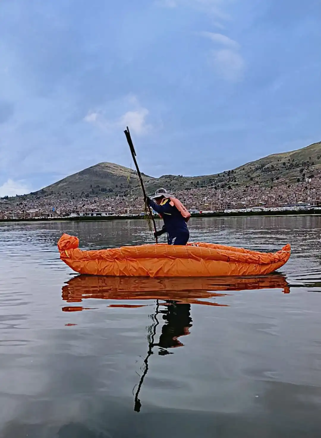 Program to visit Puno on Totora Rafts